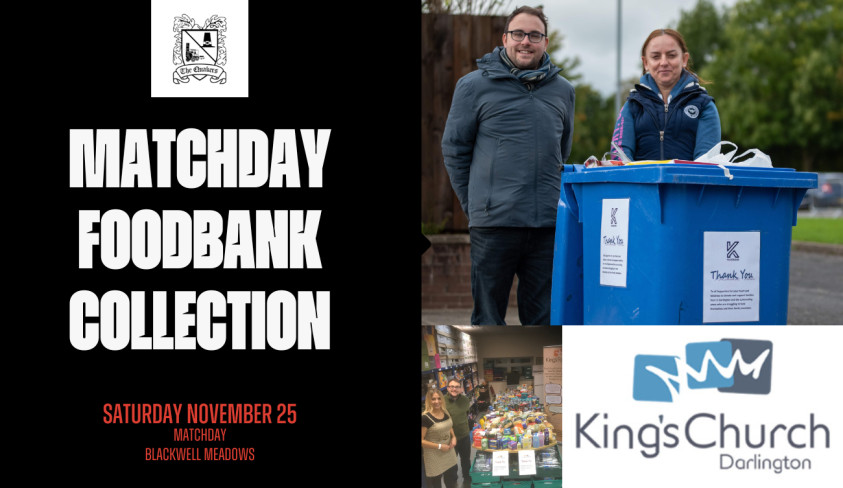 Foodbank collection on Saturday