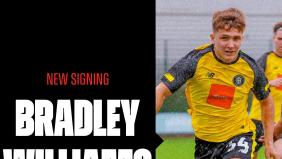 Quakers sign Bradley Williams from Harrogate Town