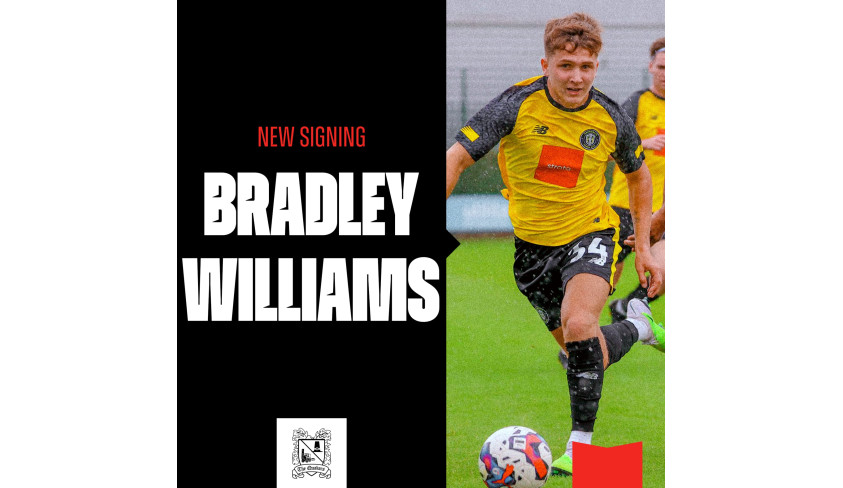 Quakers sign Bradley Williams from Harrogate Town