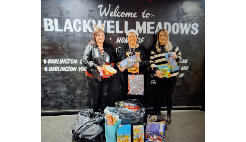 Toys presented to local charity