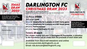Christmas Draw results