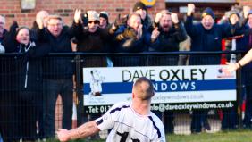 The last time we played Kidderminster at Blackwell Meadows