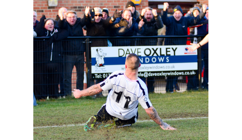 The last time we played Kidderminster at Blackwell Meadows