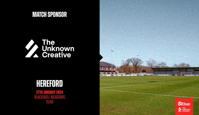Thanks to our match sponsors: Unknown Creative