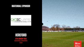Thanks to our matchball sponsors: Cadec