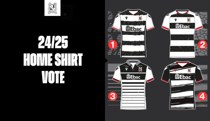 Vote for the home shirt for the 2024/25 season!