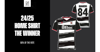 The winner of the home shirt vote
