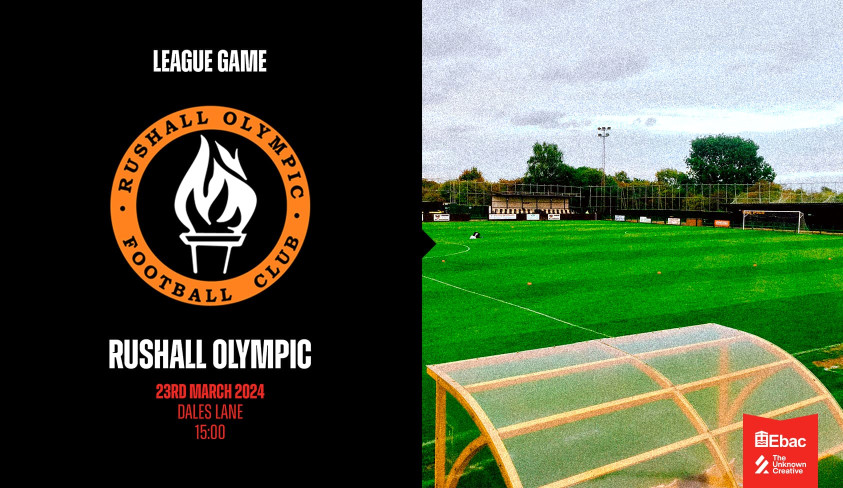 *updated* Rushall Olympic v Darlington -- ticket only for Darlington fans