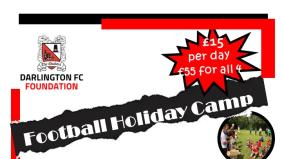 Come to the Foundation's Holiday Camp!