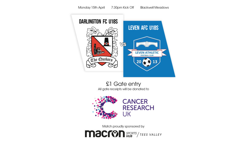 Under 18s play in aid of Cancer Research