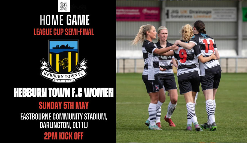 Darlington Women in semi final action on Sunday