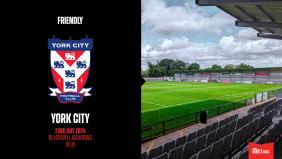 Quakers host York City in pre-season