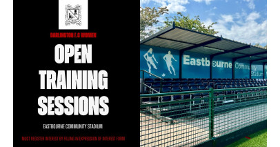 Open training sessions for Darlington FC Women