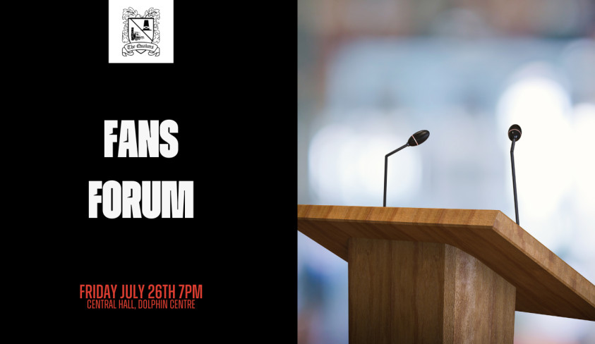 Fans' forum on Friday