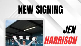 Jen Harrison signs for Darlington Women