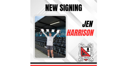 Jen Harrison signs for Darlington Women