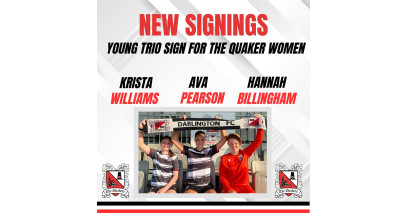 Three new signings for the women's team