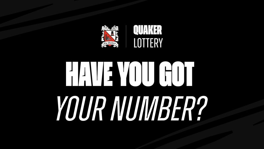 Click here to sign up to the Darlo Fans Lottery