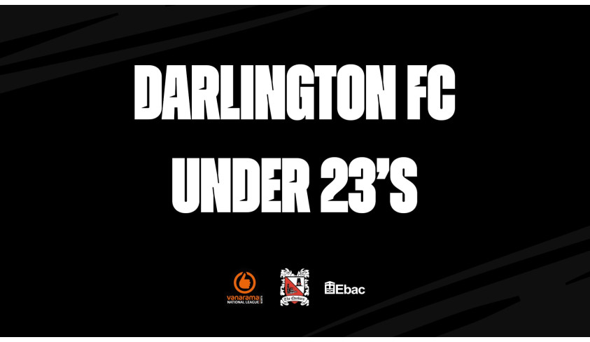 Darlington Under 23s maintain 100 per cent record