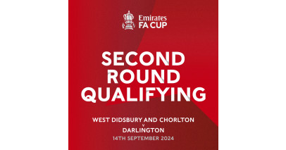 West Didsbury and Chorlton FA Cup tie arrangements