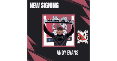 Quakers sign Andy Evans from Morecambe