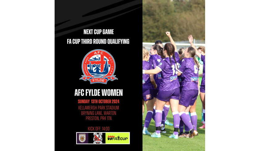 Darlington Women in FA Cup action