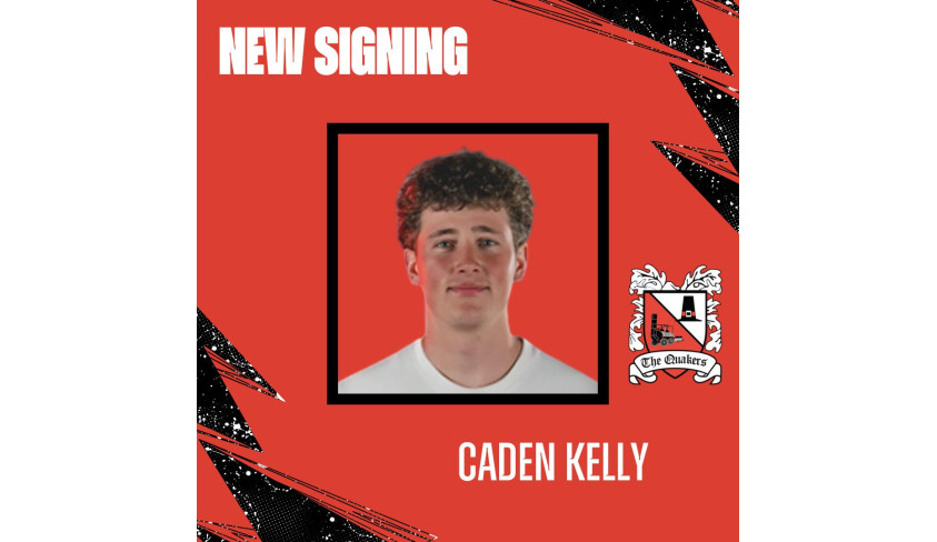 Quakers sign Caden Kelly from Sunderland