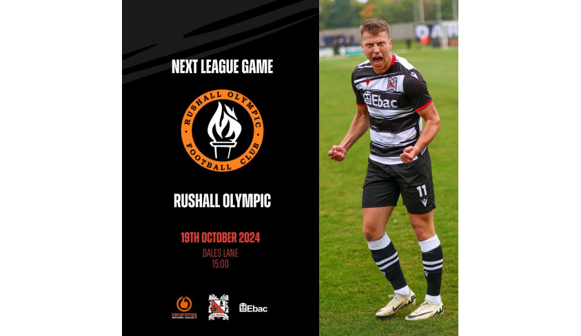 Rushall Olympic v Darlington: Advice to fans