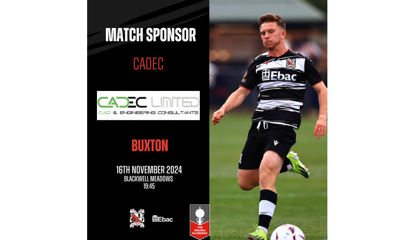 Thanks to our match sponsors: Cadec