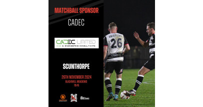 Thanks to our matchball sponsor -- Cadec