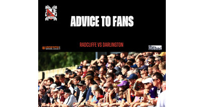 Radcliffe v Darlington: advice to fans