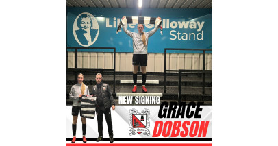 Winger Grace signs for our Women's team