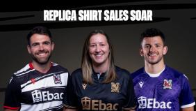 Darlington FC Replica Shirt Sales Soar