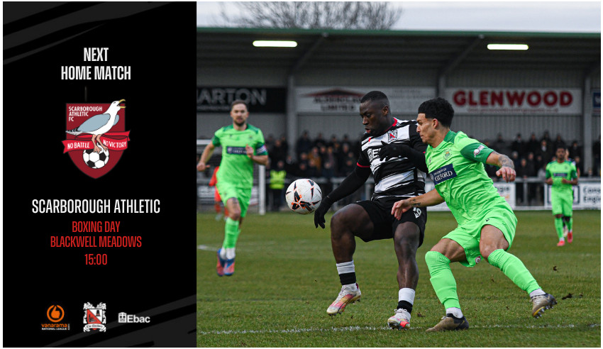 Secure your ticket for our home Boxing Day match