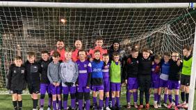 Youth players thrilled to take on the first team!