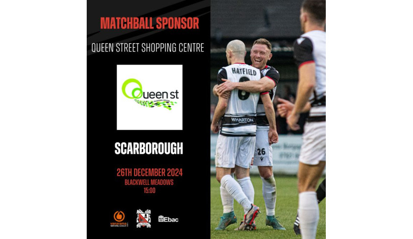 Thanks to our matchball sponsor: Queen Street Shopping Centre