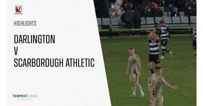 Darlington v Scarborough: Match Highlights