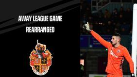 Spennymoor game re-arranged