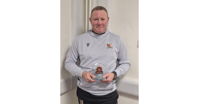 Steve wins manager of the month award