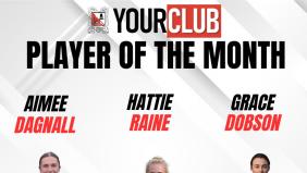 Vote for your Women's Player of the Month