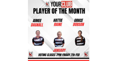 Vote for your Women's Player of the Month