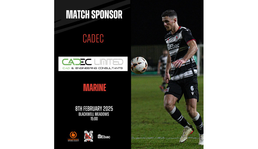 Thanks to our match sponsors: Cadec