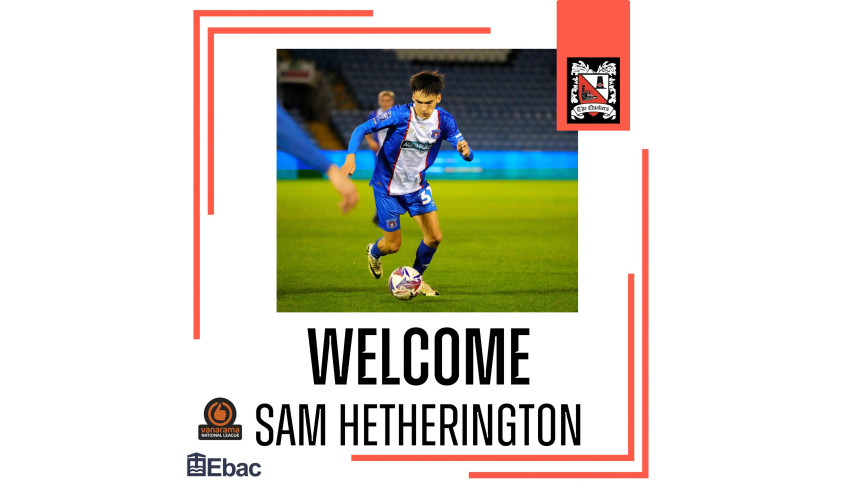 Quakers sign Sam Hetherington on loan from Carlisle