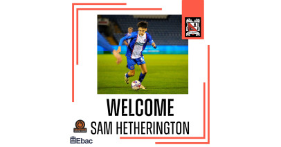 Quakers sign Sam Hetherington on loan from Carlisle