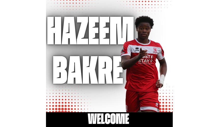 Darlington sign Hazeem Bakre on loan