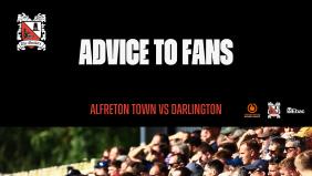 Alfreton v Darlington: advice to fans