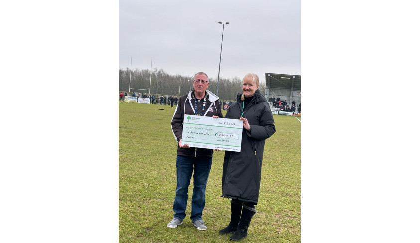 Club donates £250 to St Teresa's