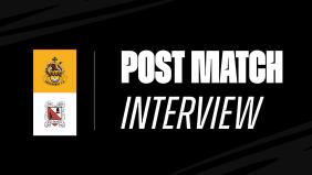 Tom: We take the positives and move on to next week