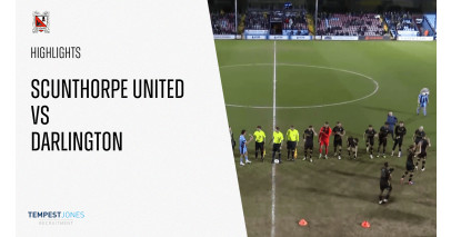 Match Highlights: Scunthorpe United v Darlington