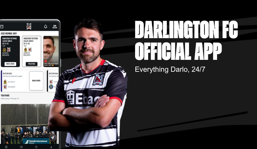 The Official Darlington FC App is Here